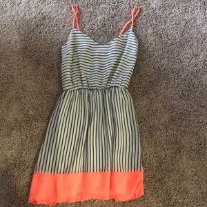 Charlotte Ruse striped dress